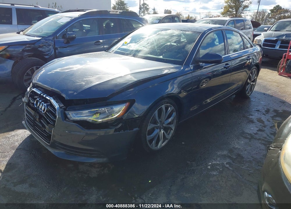 2014 AUDI A6 2.0T PREMIUM VIN: WAUGFAFC1EN024867