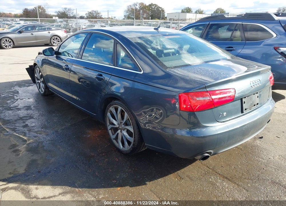 2014 AUDI A6 2.0T PREMIUM VIN: WAUGFAFC1EN024867