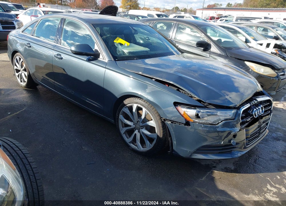 2014 AUDI A6 2.0T PREMIUM VIN: WAUGFAFC1EN024867