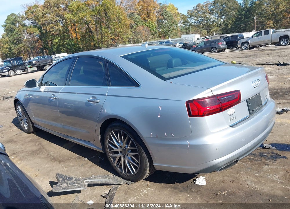 2016 AUDI A6 3.0T PREMIUM PLUS VIN: WAUFGAFCXGN007044