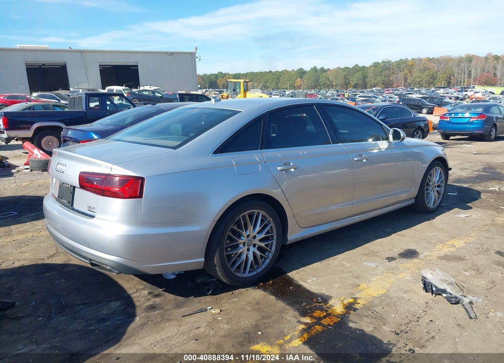 2016 AUDI A6 3.0T PREMIUM PLUS VIN: WAUFGAFCXGN007044