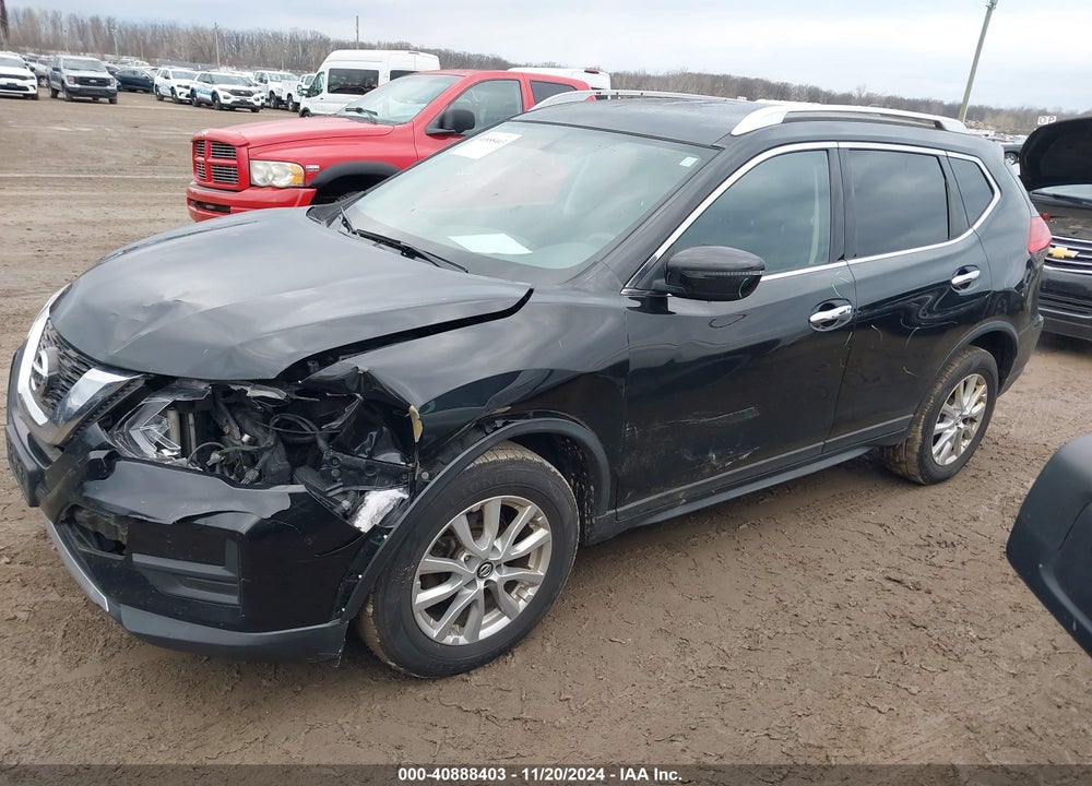 2017 NISSAN ROGUE SV VIN: KNMAT2MV5HP508268