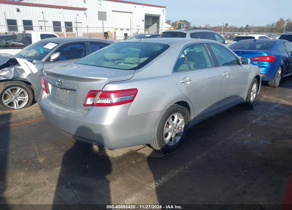 2010 TOYOTA CAMRY LE VIN: 4T1BF3EK4AU085904