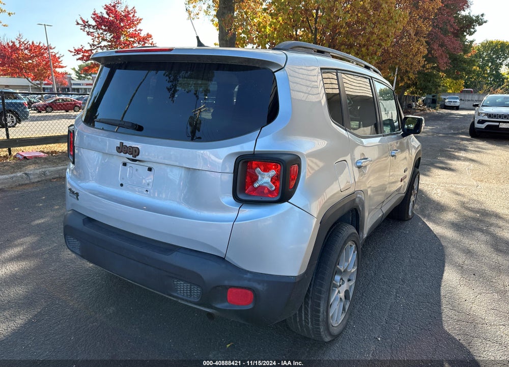 2016 JEEP RENEGADE 75TH ANNIVERSARY VIN: ZACCJBBT3GPD56203