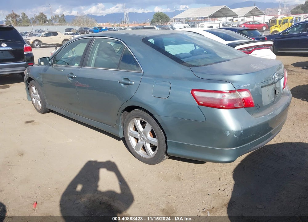 2007 TOYOTA CAMRY SE VIN: 4T1BE46K17U537615