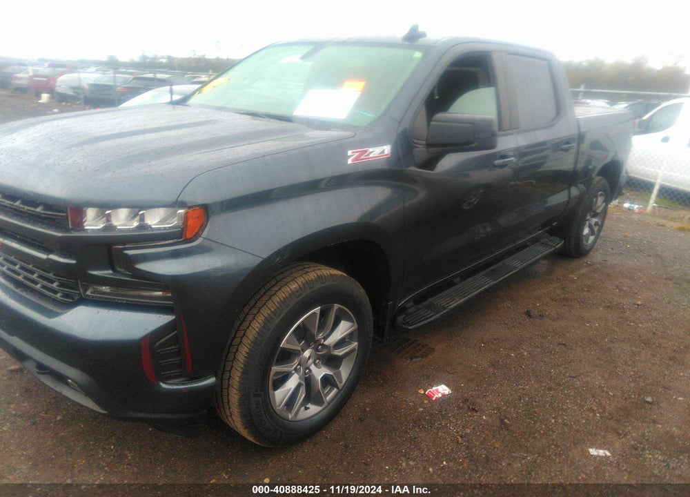 2021 CHEVROLET SILVERADO 1500 4WD SHORT BED RST VIN: 1GCUYEED2MZ393116