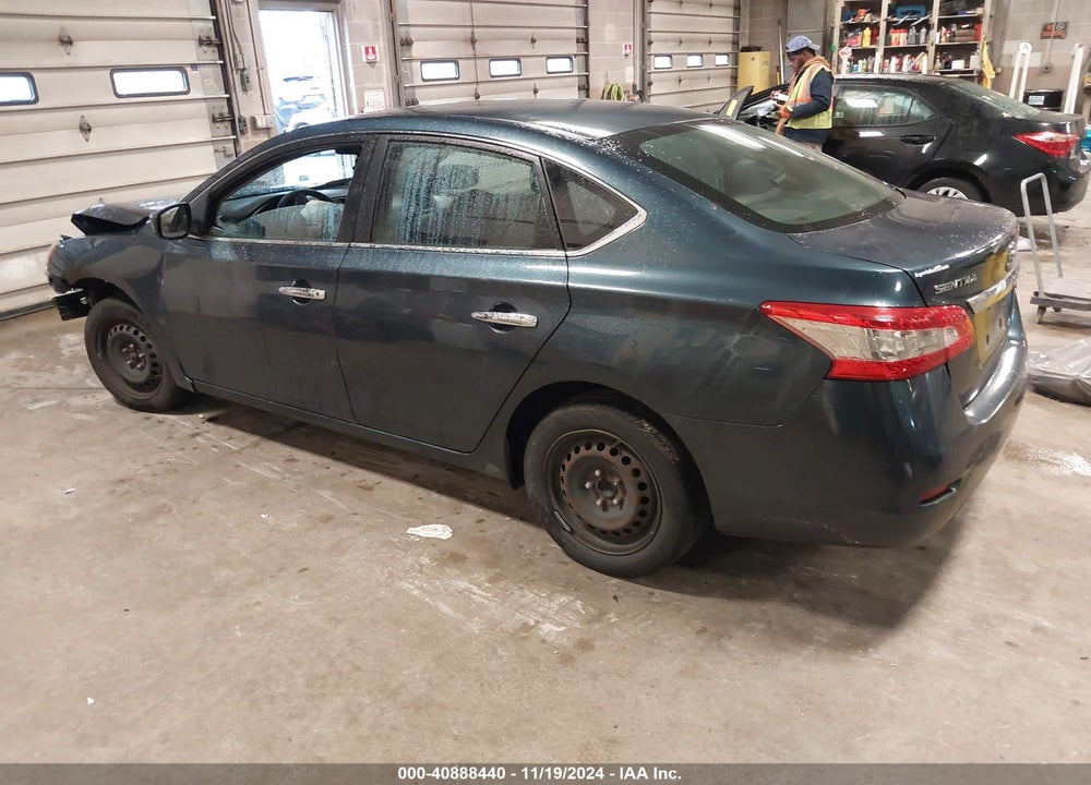 2013 NISSAN SENTRA SV VIN: 3N1AB7AP3DL612126
