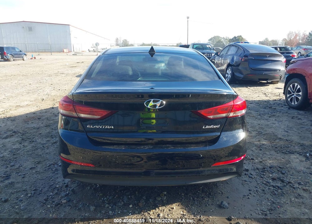 2017 HYUNDAI ELANTRA LIMITED VIN: KMHD84LF9HU156460