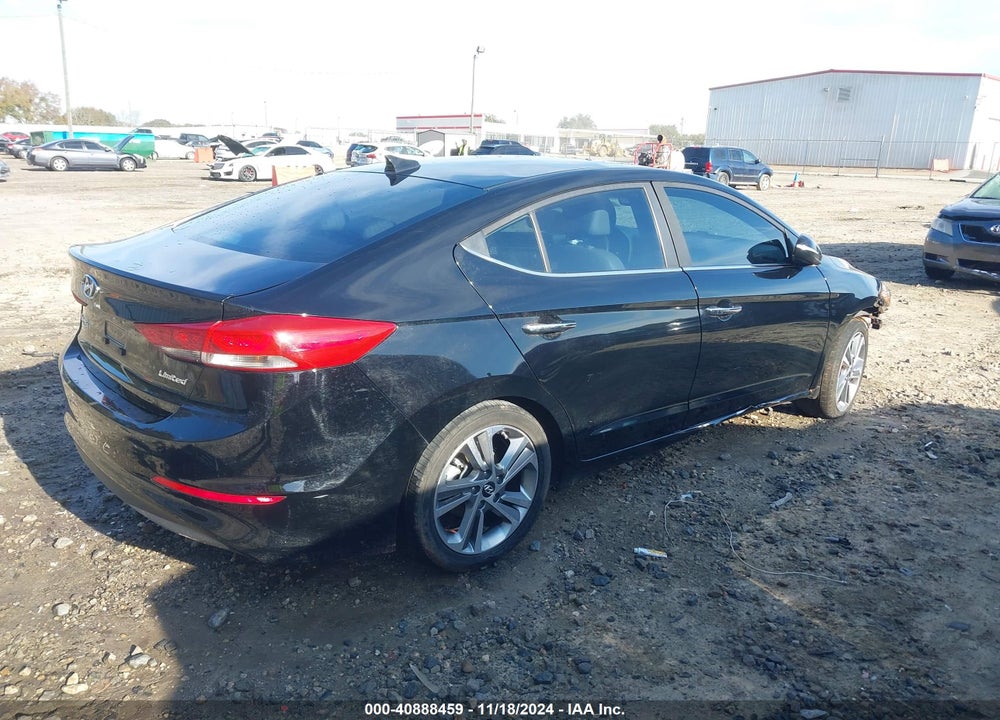 2017 HYUNDAI ELANTRA LIMITED VIN: KMHD84LF9HU156460