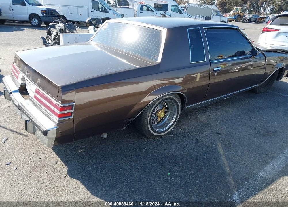 1984 BUICK REGAL LIMITED VIN: 1G4AM47A5EH461827