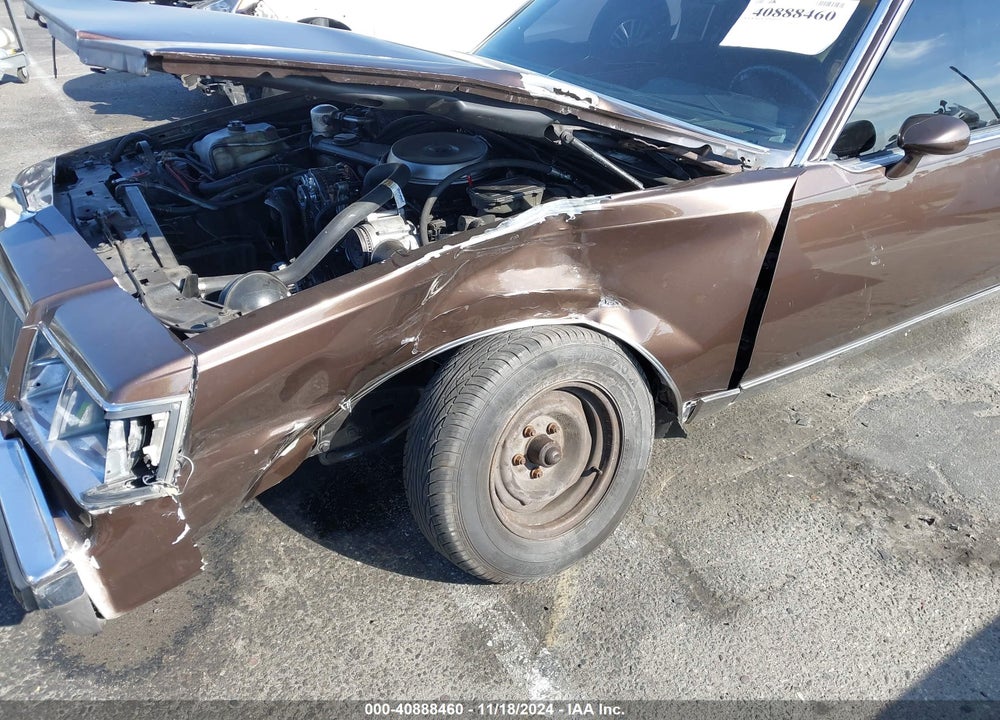 1984 BUICK REGAL LIMITED VIN: 1G4AM47A5EH461827