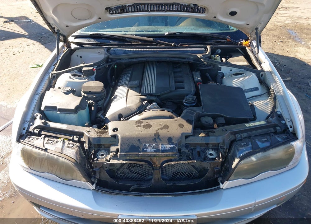 2003 BMW 325CI VIN: WBABS334X3PG92086