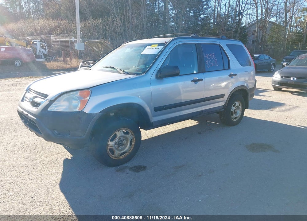 2002 HONDA CR-V LX VIN: JHLRD78412C016045