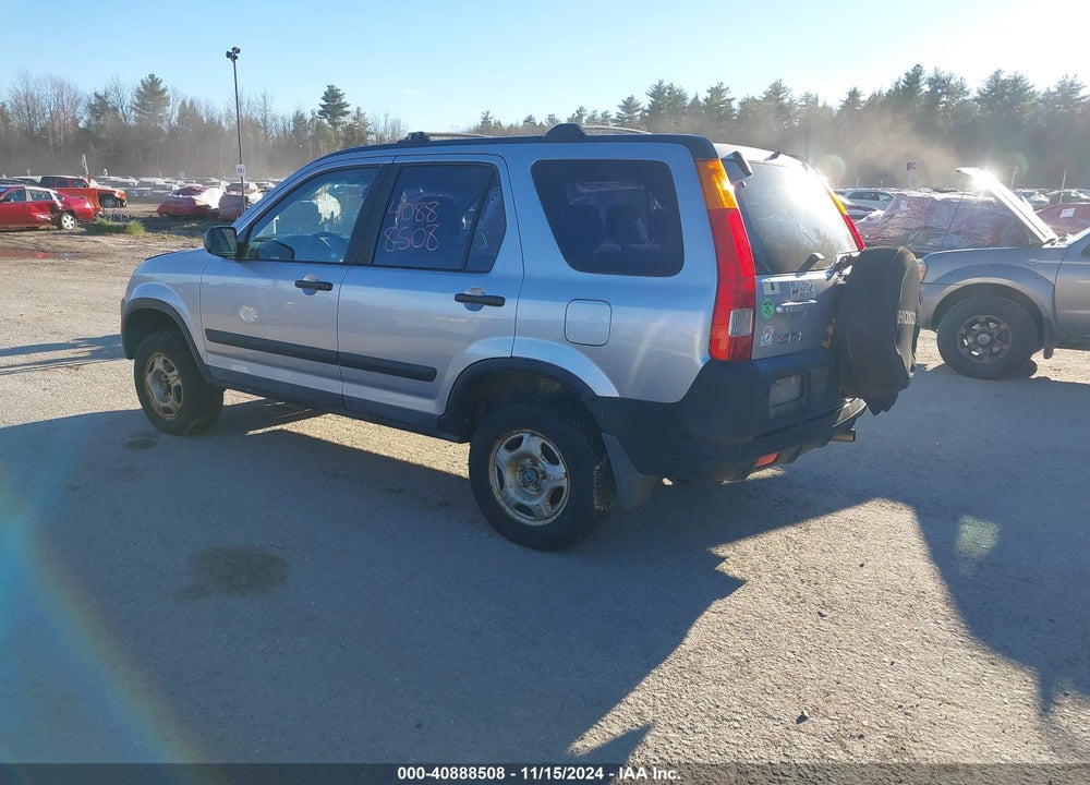 2002 HONDA CR-V LX VIN: JHLRD78412C016045