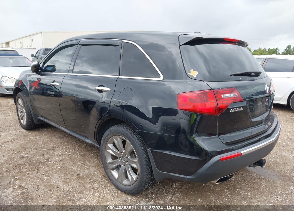 2012 ACURA MDX ADVANCE PACKAGE VIN: 2HNYD2H69CH520817