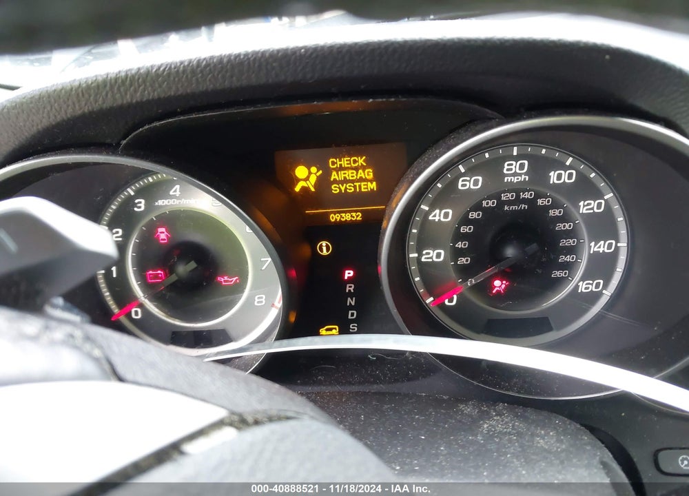 2012 ACURA MDX ADVANCE PACKAGE VIN: 2HNYD2H69CH520817