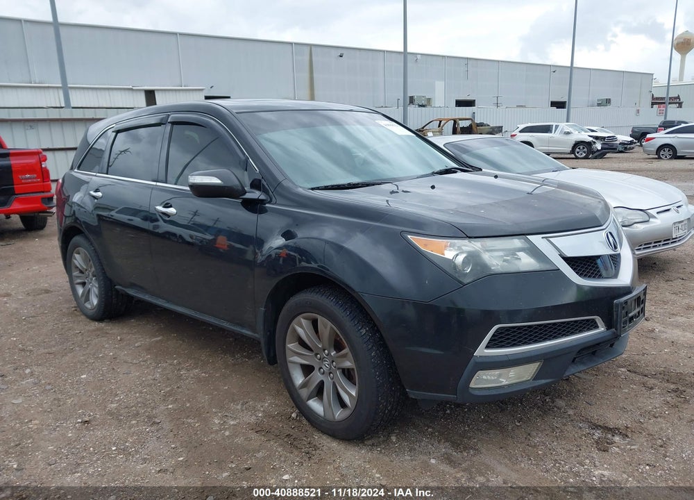 2012 ACURA MDX ADVANCE PACKAGE VIN: 2HNYD2H69CH520817
