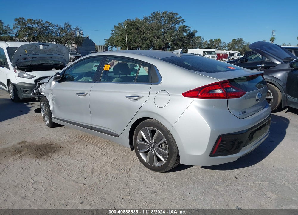 2017 HYUNDAI IONIQ HYBRID LIMITED VIN: KMHC85LCXHU046671
