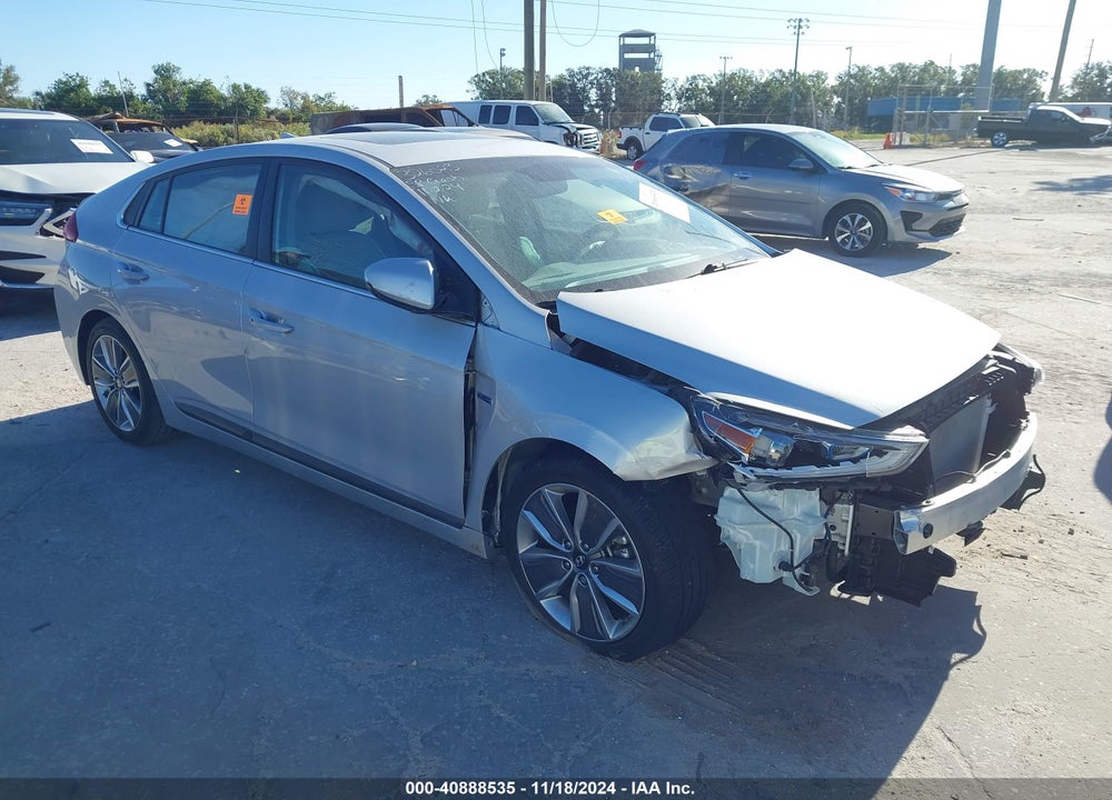 2017 HYUNDAI IONIQ HYBRID LIMITED VIN: KMHC85LCXHU046671