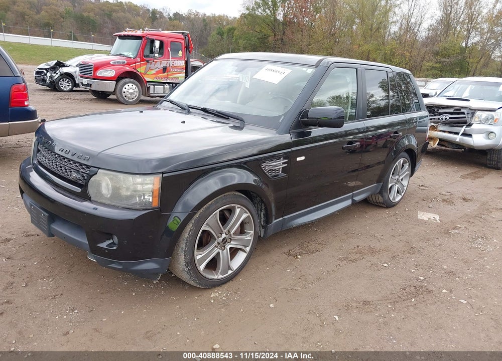 2012 LAND ROVER RANGE ROVER SPORT SUPERCHARGED VIN: SALSH2E42CA744733