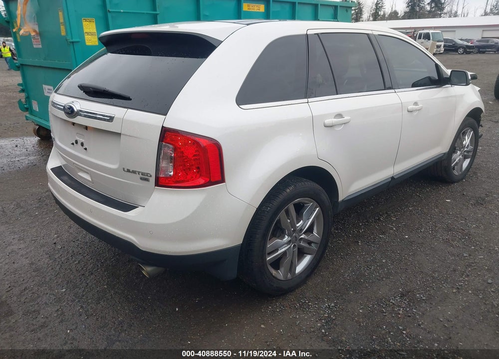 2013 FORD EDGE LIMITED VIN: 2FMDK4KC7DBC62978
