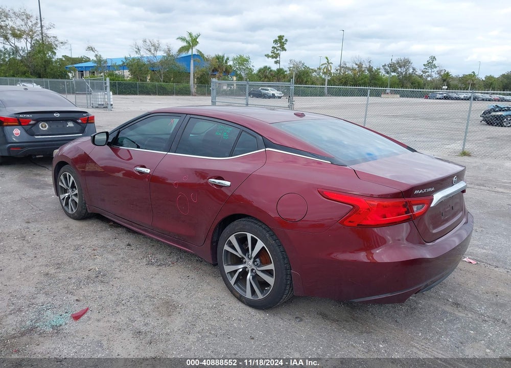 2017 NISSAN MAXIMA 3.5 S VIN: 1N4AA6AP3HC370388