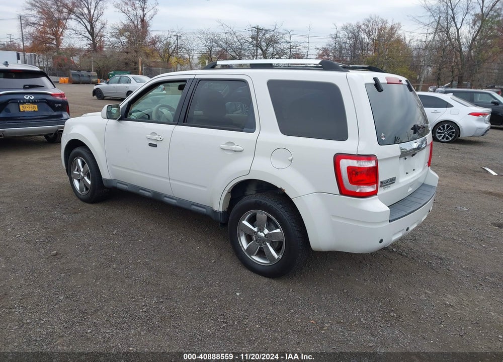 2011 FORD ESCAPE LIMITED VIN: 1FMCU9EG0BKA71634