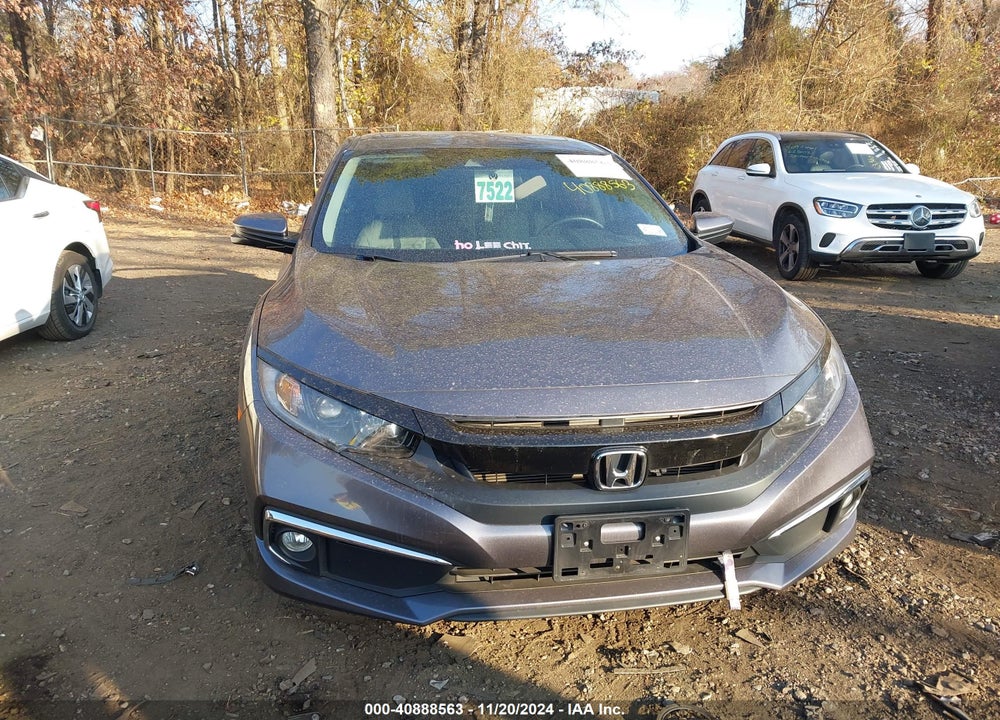 2020 HONDA CIVIC EX VIN: 19XFC1F39LE220645