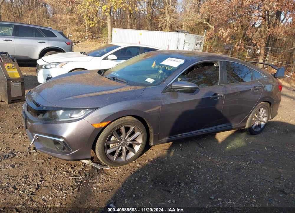 2020 HONDA CIVIC EX VIN: 19XFC1F39LE220645