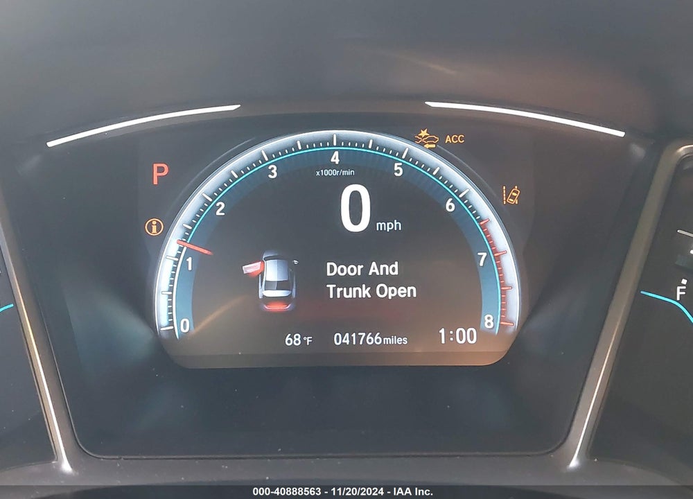 2020 HONDA CIVIC EX VIN: 19XFC1F39LE220645