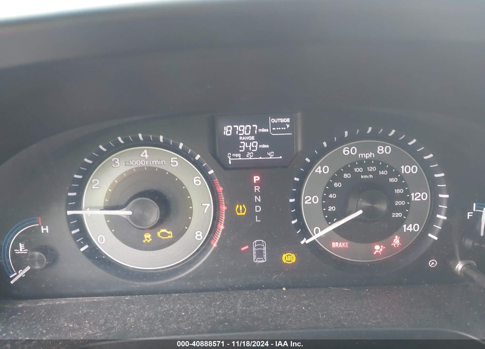 2012 HONDA ODYSSEY EX VIN: 5FNRL5H43CB116057