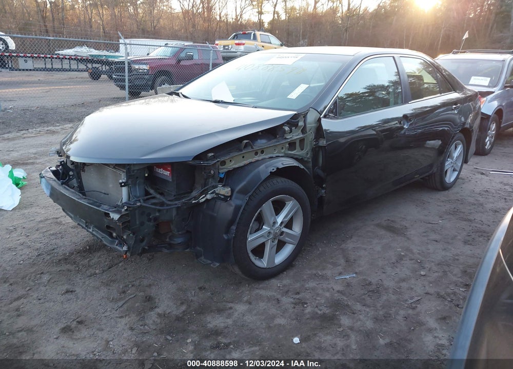 2012 TOYOTA CAMRY SE VIN: 4T1BF1FK8CU117808