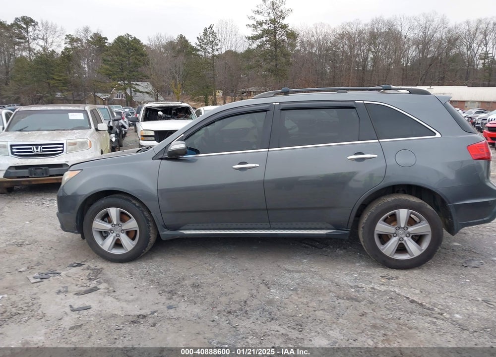 2011 ACURA MDX VIN: 2HNYD2H27BH527907