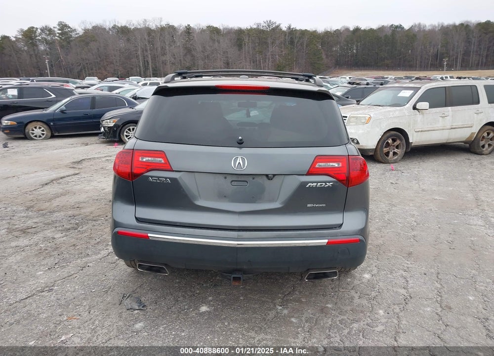 2011 ACURA MDX VIN: 2HNYD2H27BH527907