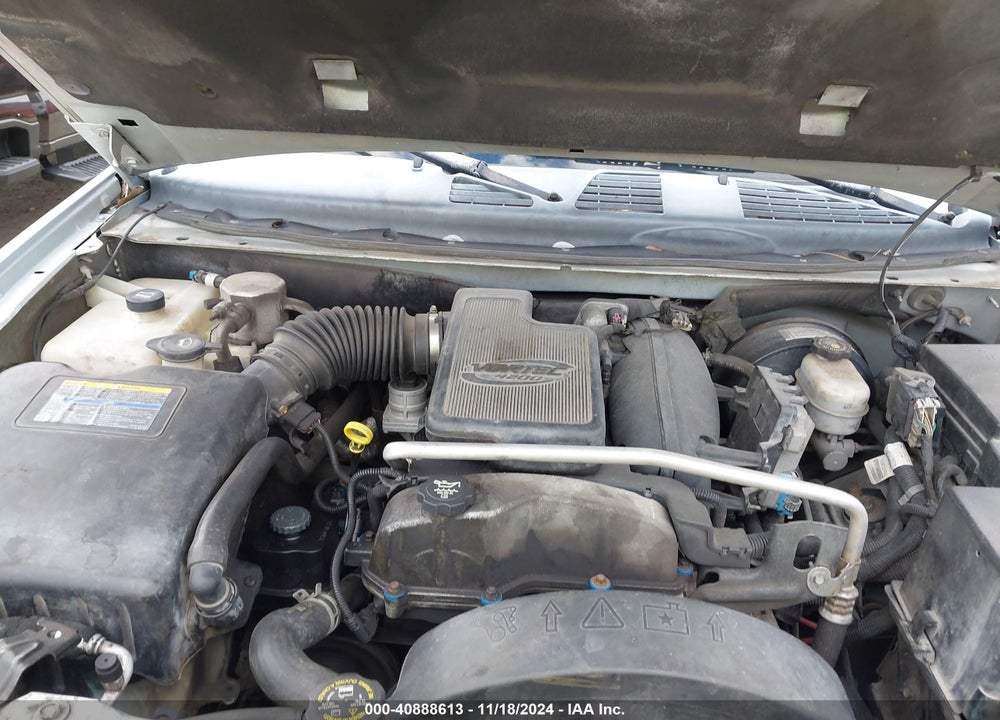 2007 CHEVROLET TRAILBLAZER LS VIN: 1GNDS13SX72129299