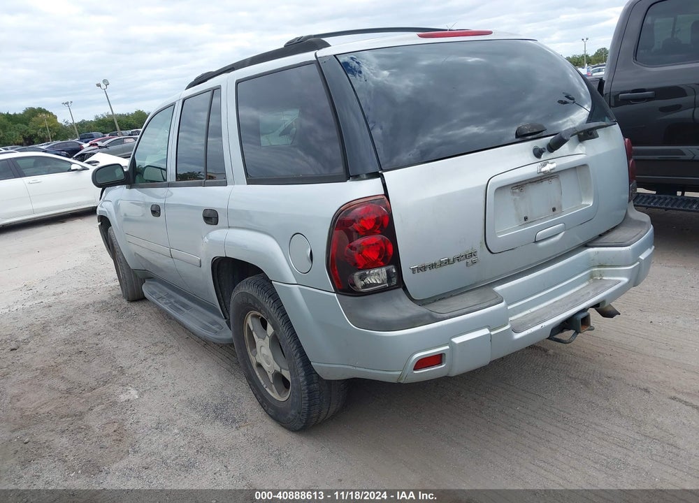2007 CHEVROLET TRAILBLAZER LS VIN: 1GNDS13SX72129299