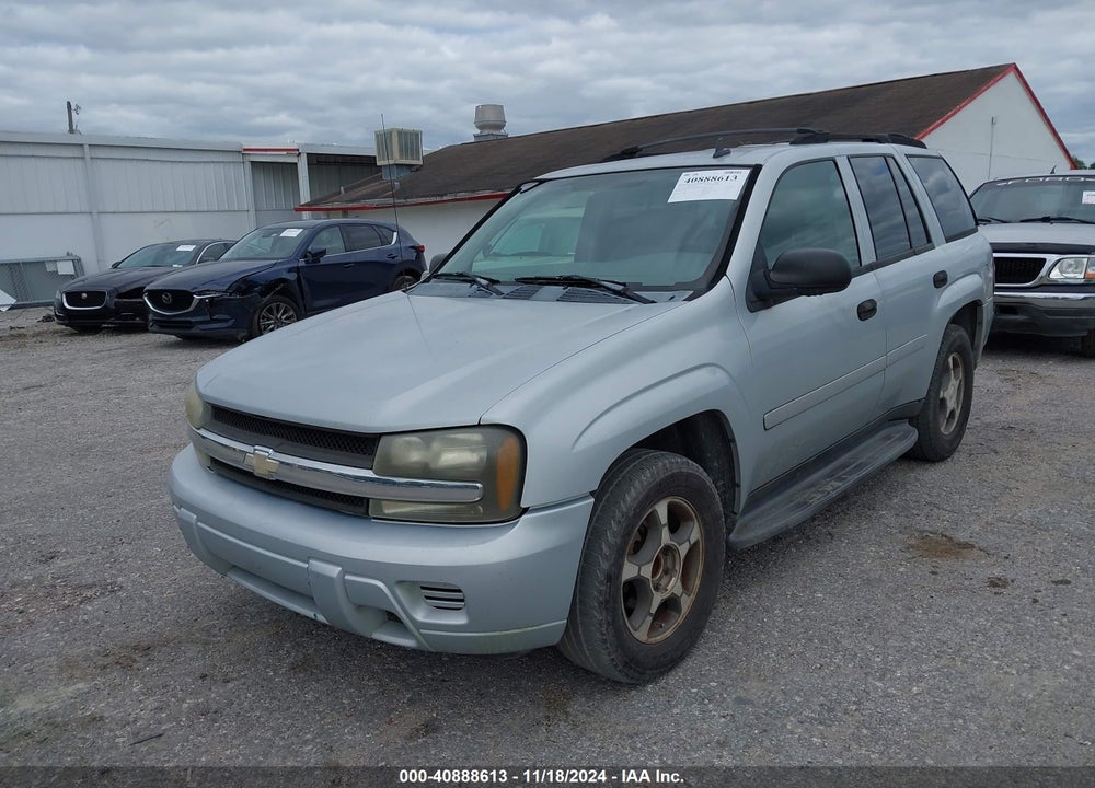 2007 CHEVROLET TRAILBLAZER LS VIN: 1GNDS13SX72129299