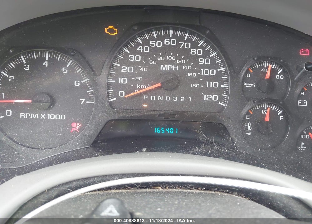 2007 CHEVROLET TRAILBLAZER LS VIN: 1GNDS13SX72129299