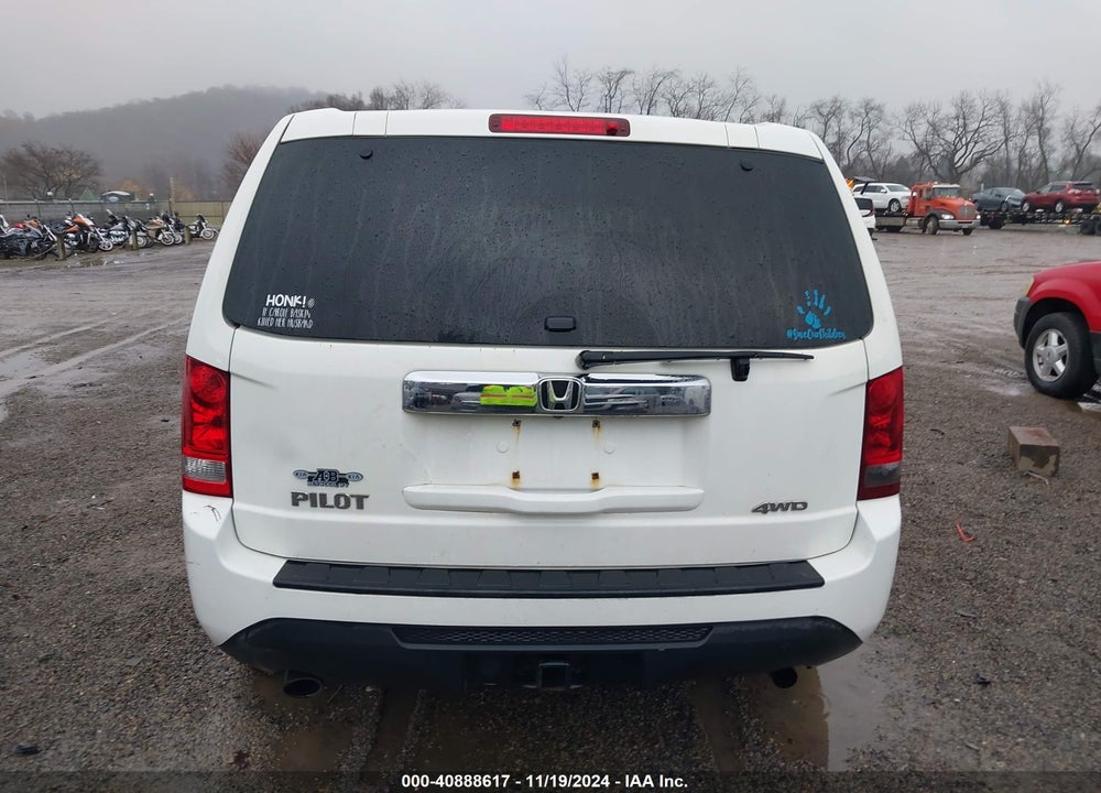 2013 HONDA PILOT EX-L VIN: 5FNYF4H55DB044074