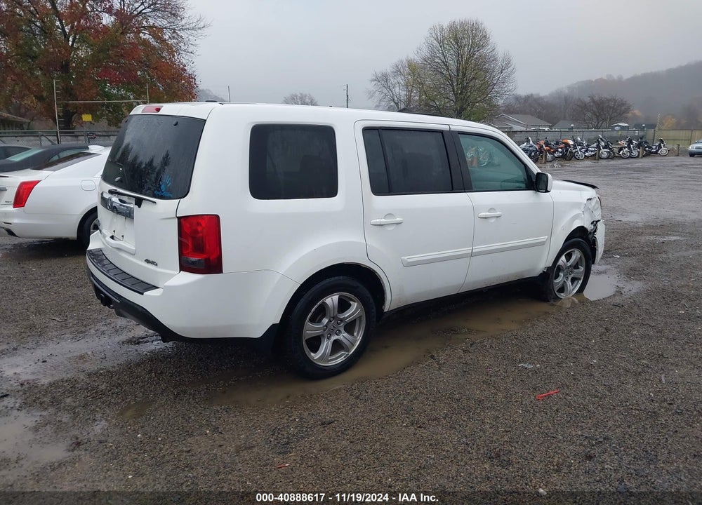 2013 HONDA PILOT EX-L VIN: 5FNYF4H55DB044074