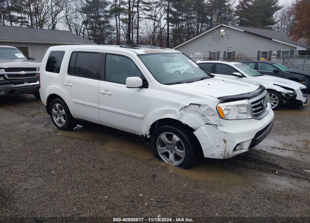 2013 HONDA PILOT EX-L VIN: 5FNYF4H55DB044074