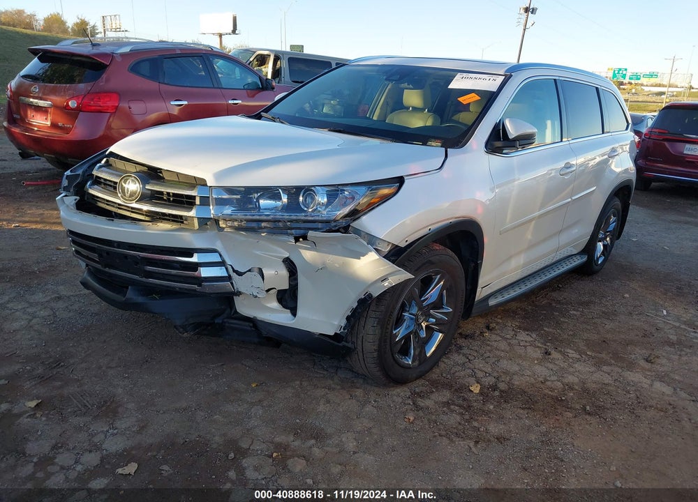 2019 TOYOTA HIGHLANDER LIMITED/PLATINUM VIN: 5TDDZRFH6KS709945