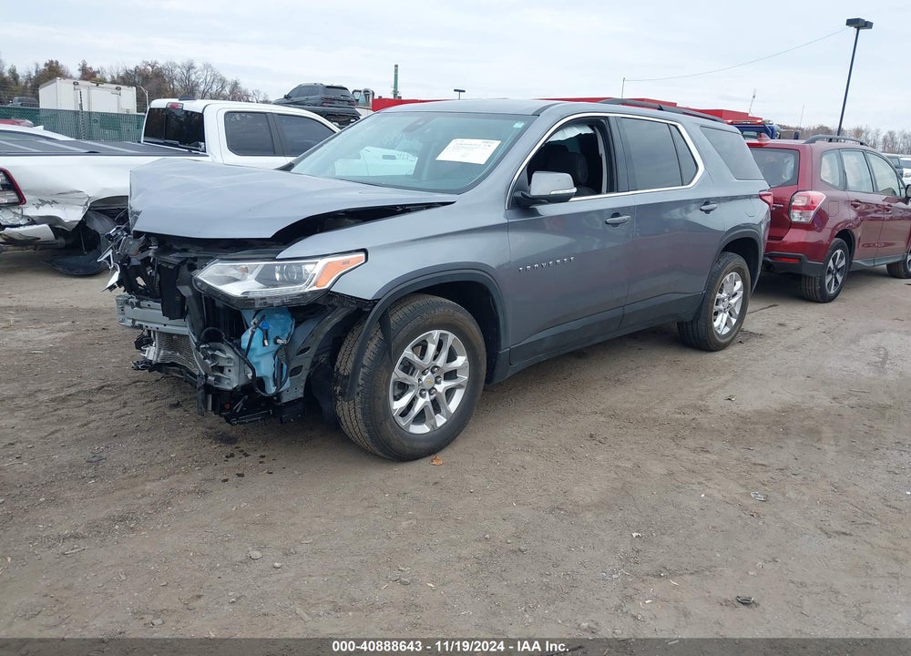 2021 CHEVROLET TRAVERSE AWD LT CLOTH VIN: 1GNEVGKWXMJ230878