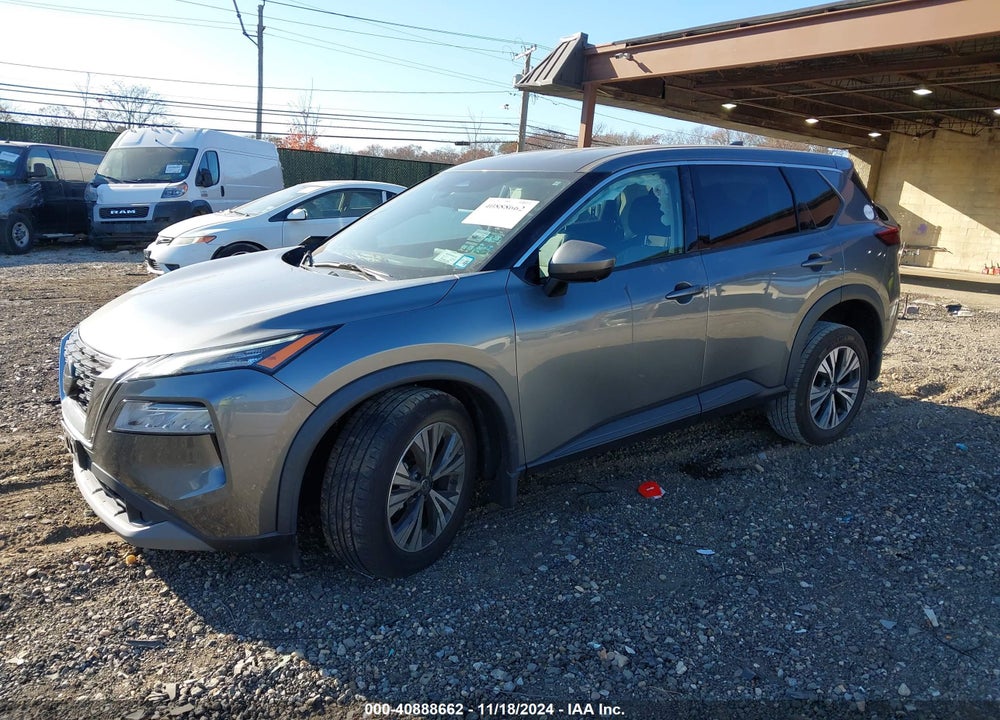 2021 NISSAN ROGUE SV INTELLIGENT AWD VIN: 5N1AT3BB5MC674964
