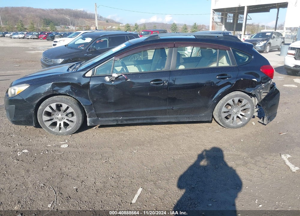 2013 SUBARU IMPREZA 2.0I SPORT PREMIUM VIN: JF1GPAL66D2860226