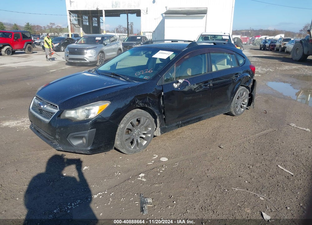 2013 SUBARU IMPREZA 2.0I SPORT PREMIUM VIN: JF1GPAL66D2860226