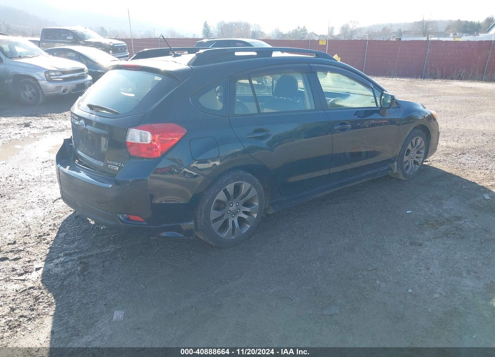 2013 SUBARU IMPREZA 2.0I SPORT PREMIUM VIN: JF1GPAL66D2860226