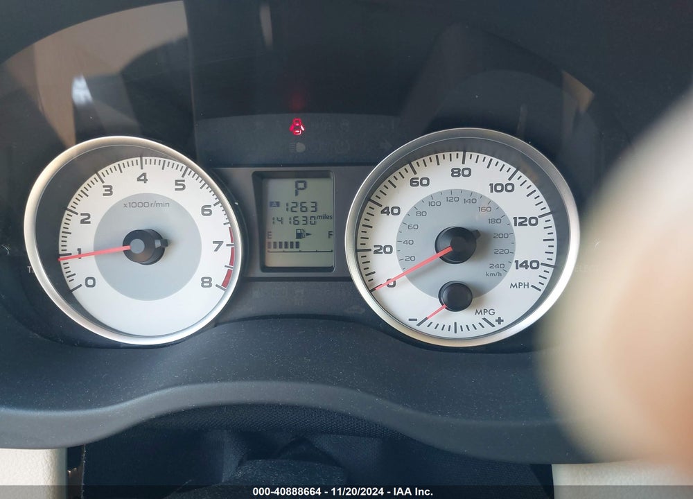 2013 SUBARU IMPREZA 2.0I SPORT PREMIUM VIN: JF1GPAL66D2860226