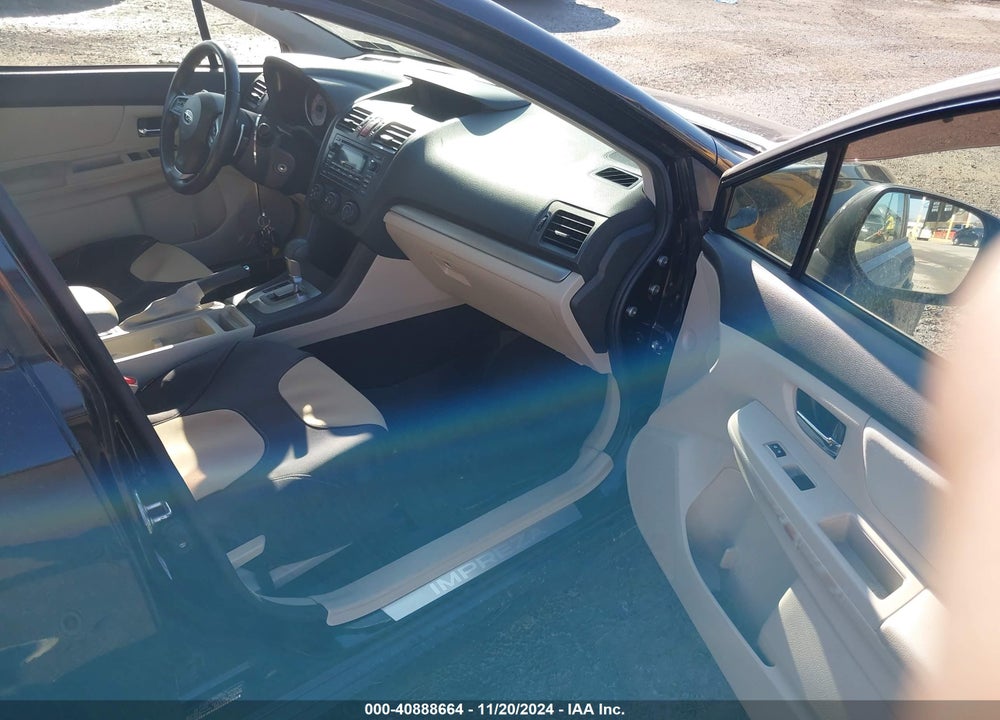 2013 SUBARU IMPREZA 2.0I SPORT PREMIUM VIN: JF1GPAL66D2860226
