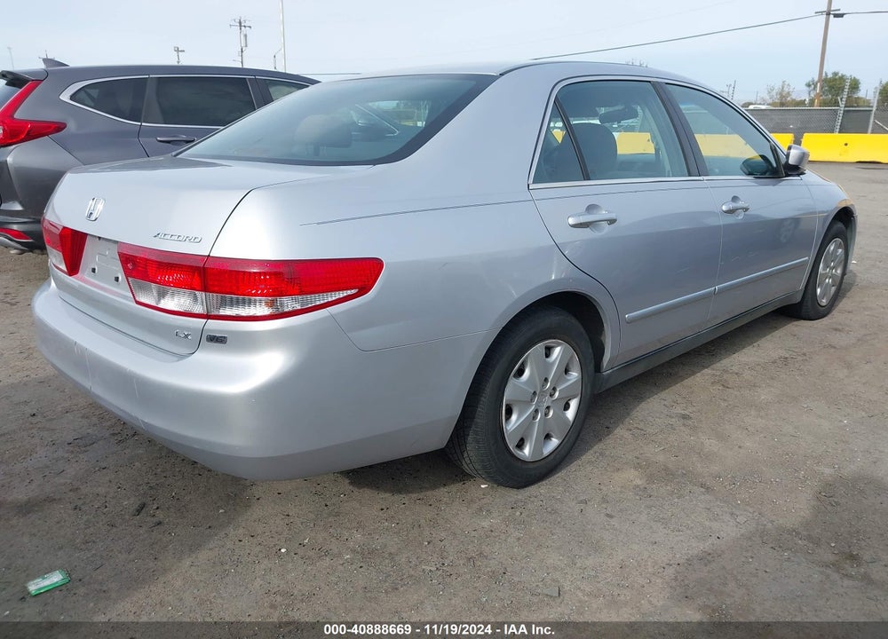 2004 HONDA ACCORD 2.4 LX VIN: 1HGCM56374A099711